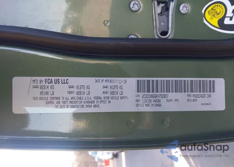 2019 Dodge Charger Sxt Rwd z USA, uszkodzony, nr VIN 2C3CDXBG6KH752857